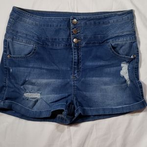 Tinseltown denim shorts
